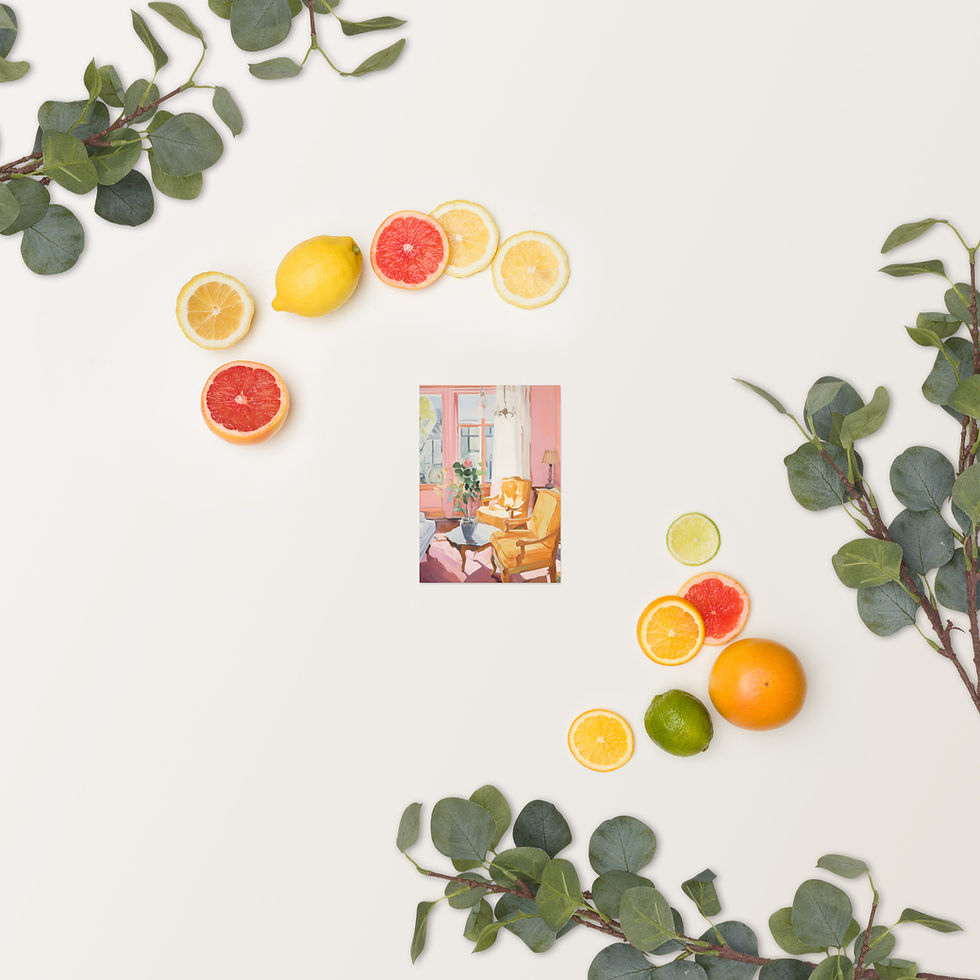 Thumbnail: Peach Pastels Poster 
