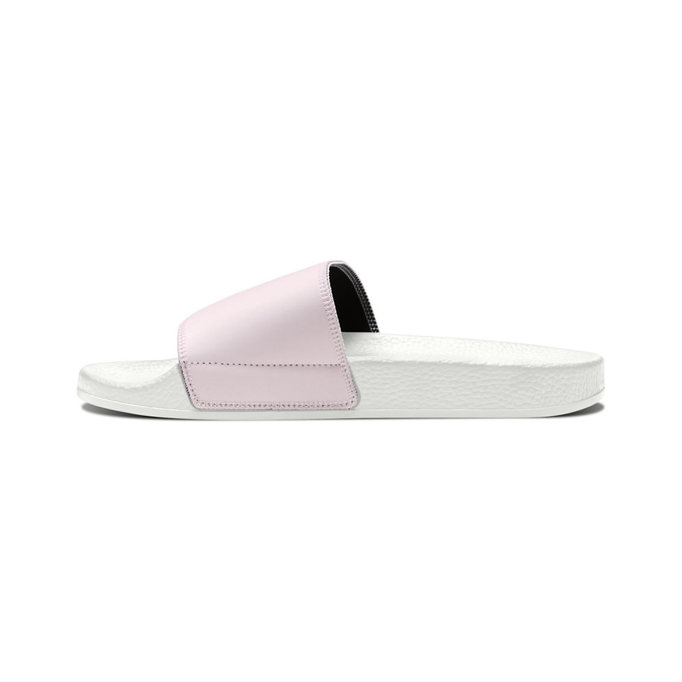 Thumbnail: Chalk Pink Women's PU Slide Sandals