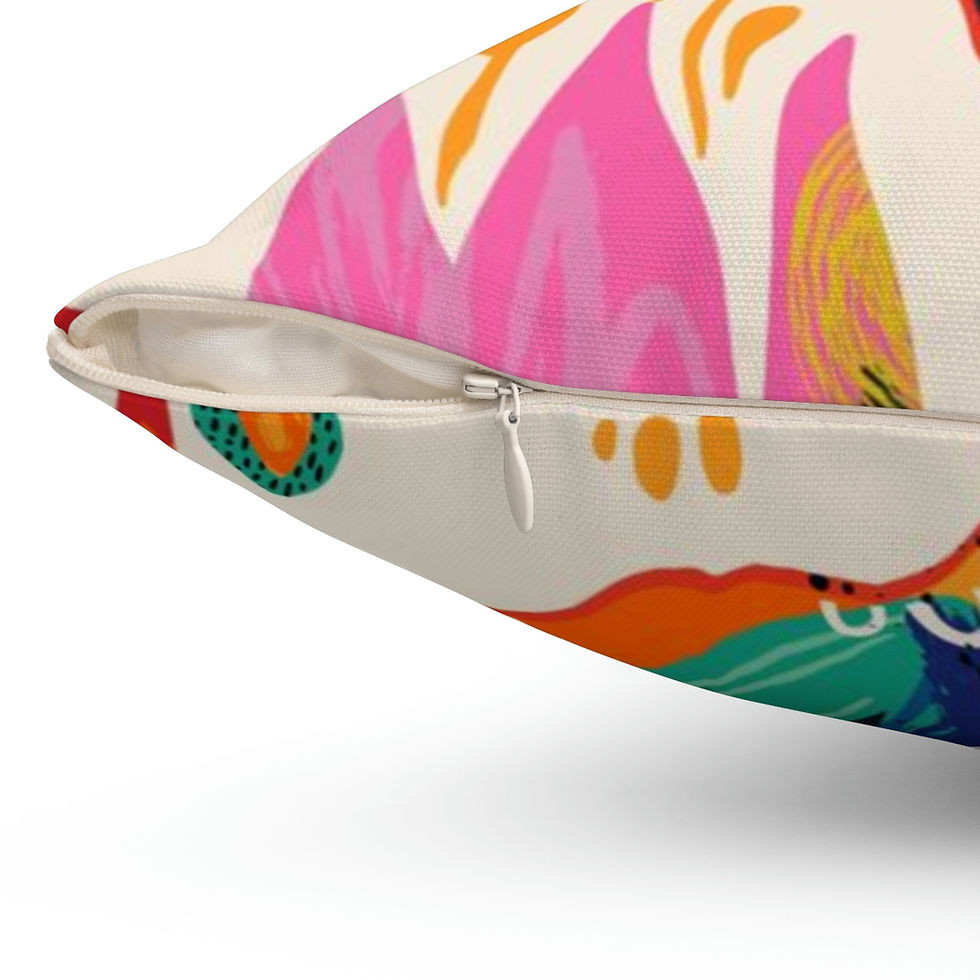 Thumbnail: Pure Color II Spun Polyester Square Pillow