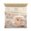 Thumbnail: Blush Ranunculus Microfiber Duvet Cover