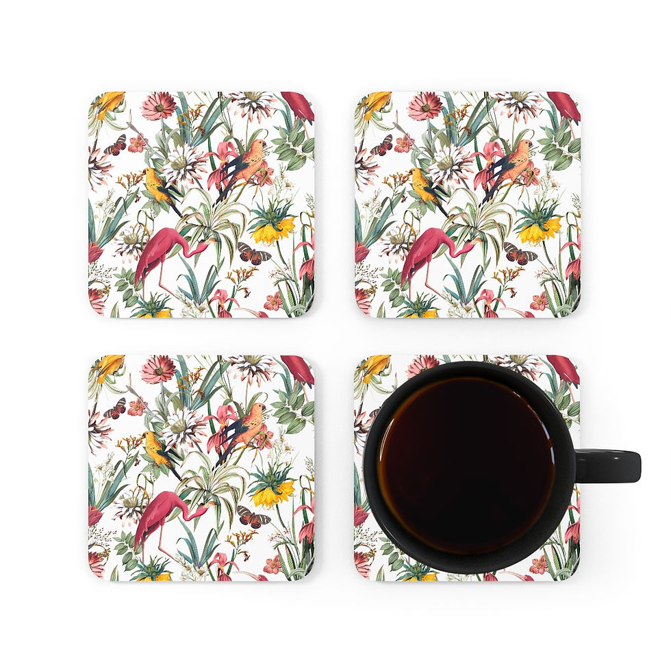 Thumbnail: Baly Corkwood Coaster Set