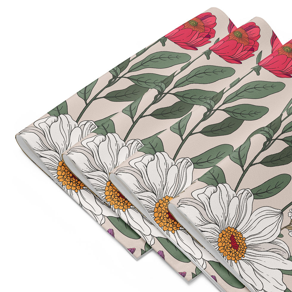 Thumbnail: Lush Floral Placemat Set