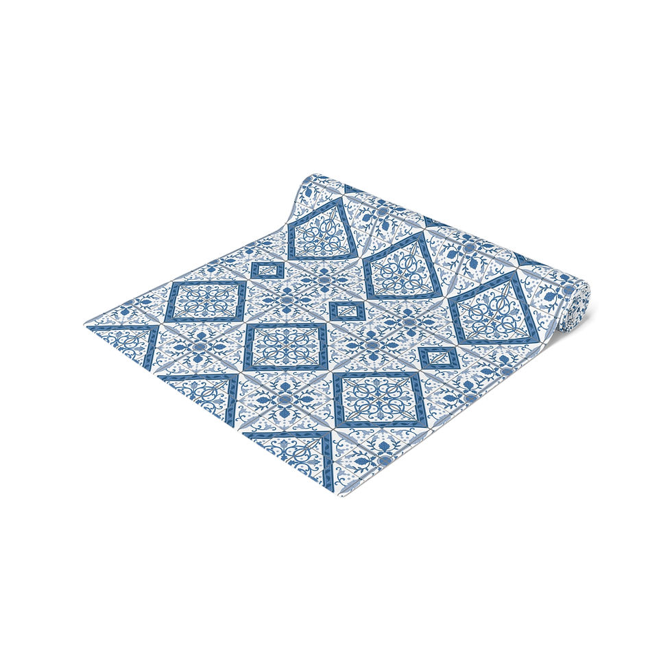 Thumbnail: Delft Table Runner – Elegant Dining Decor for Every Occasion