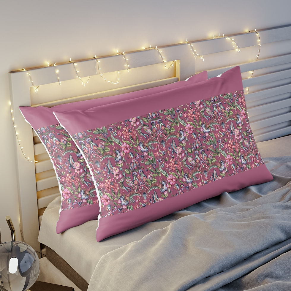 Thumbnail: Casia (Cranberry) Pillow Case Sham