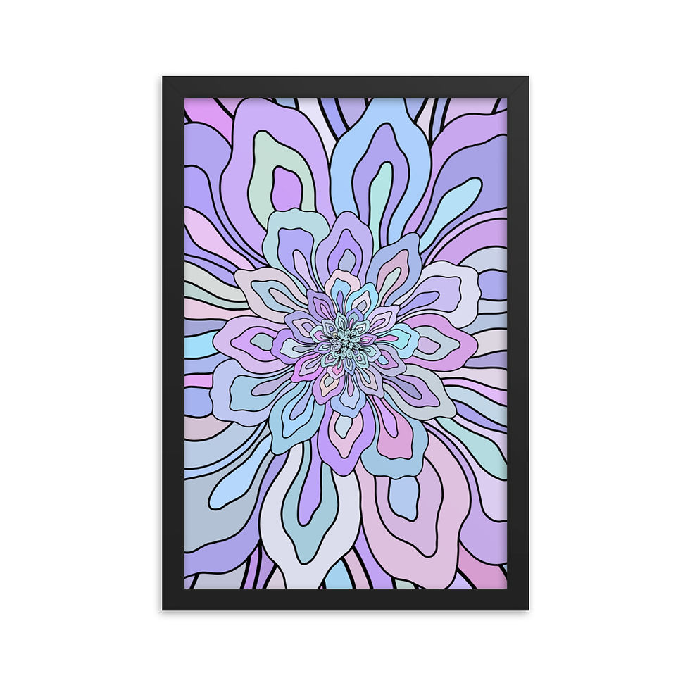 Thumbnail: Lavender Flower Poster