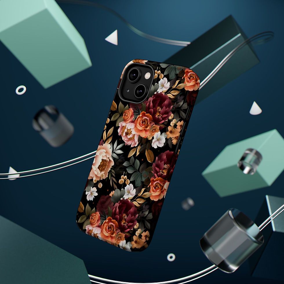 Thumbnail: Autumn Floral Colors  Magnetic Phone Case - Impact Resistant 