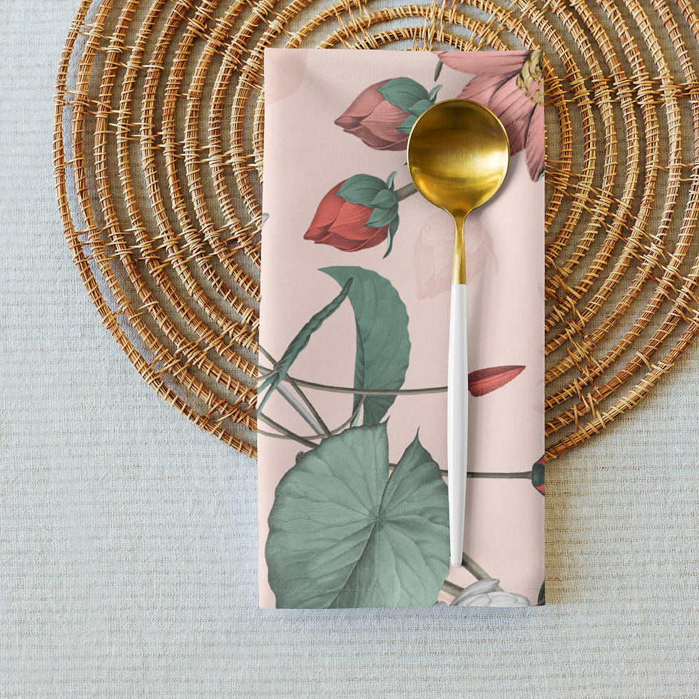 Thumbnail: Nelumbo Cloth napkin set