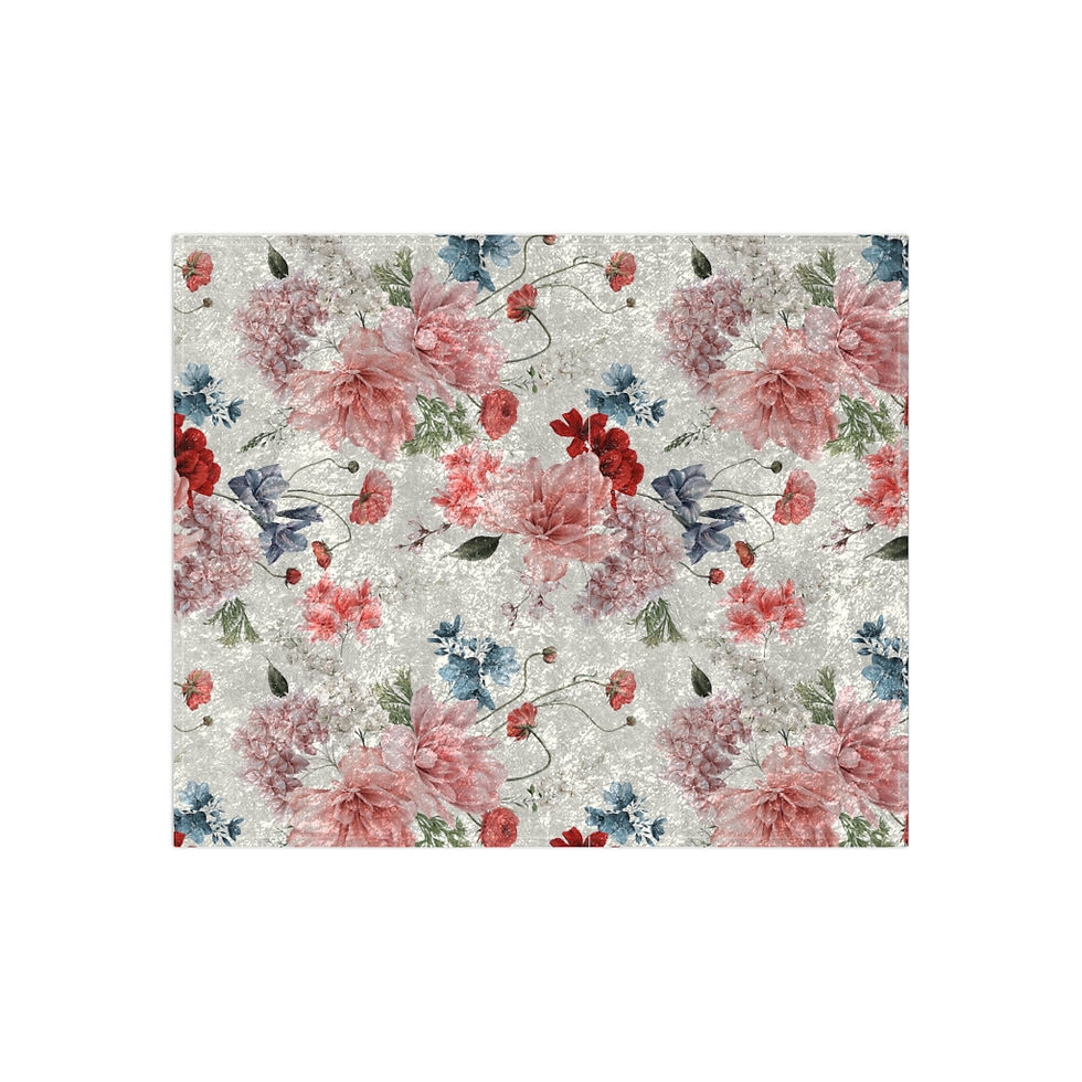 Thumbnail: Fiona II Crushed Velvet Blanket