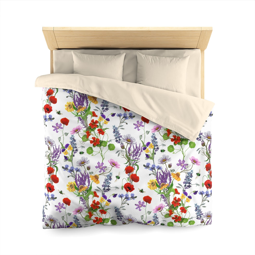 Thumbnail: Forever Spring! Microfiber Duvet Cover