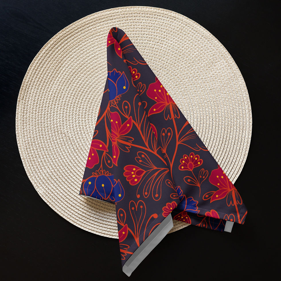 Thumbnail: Indonesian Cloth napkin set