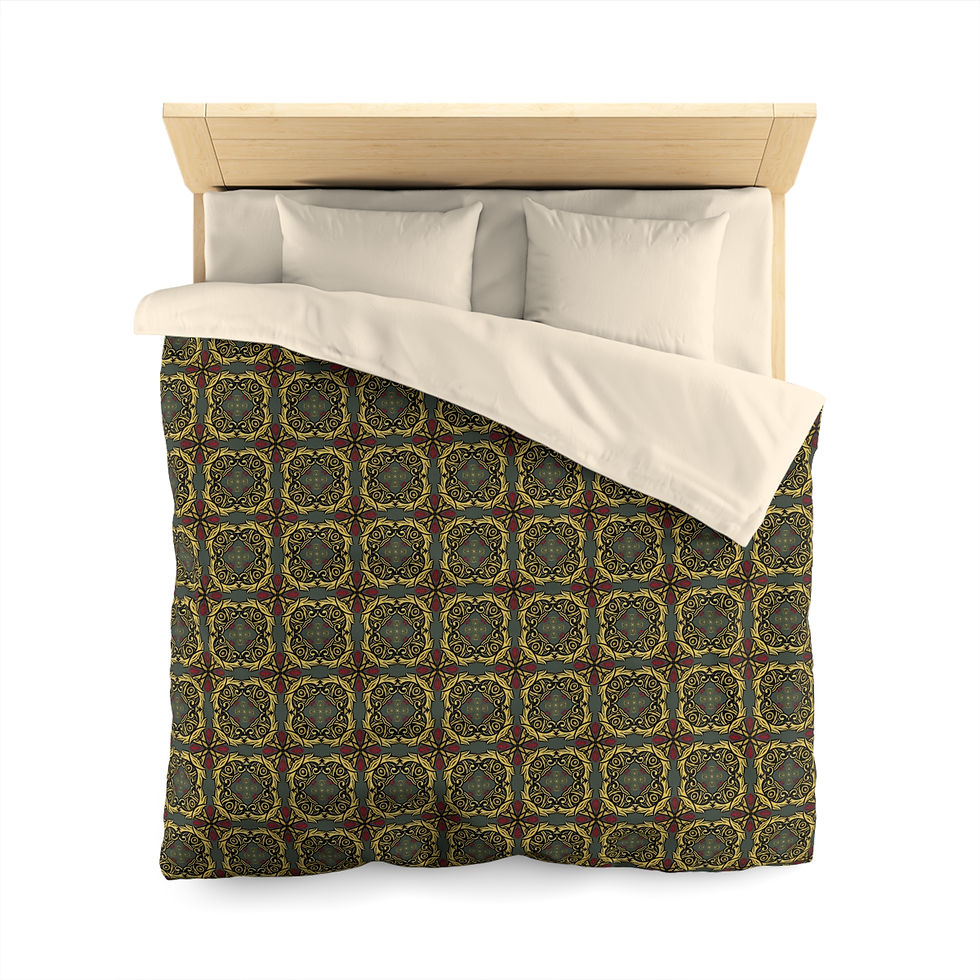 Thumbnail: Etruscan Elegant Vintage Microfiber Duvet Cover
