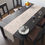 Thumbnail: Ivory Pink MelodyFloral Cotton/Polyster Table Runner