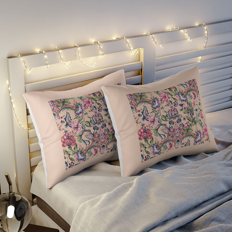Thumbnail: Casia (Peaches) Pillow Case  Sham