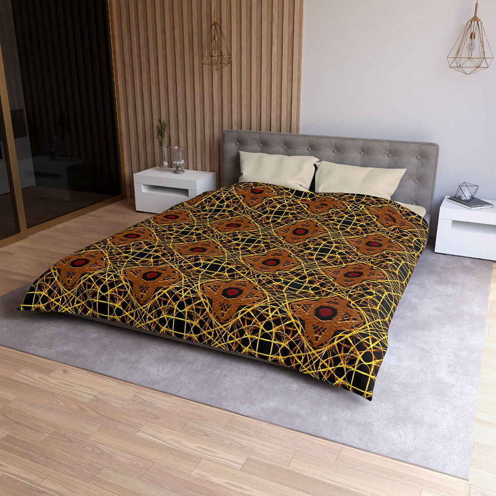 Thumbnail:  Etruscan Pattern Microfiber Duvet Cover 