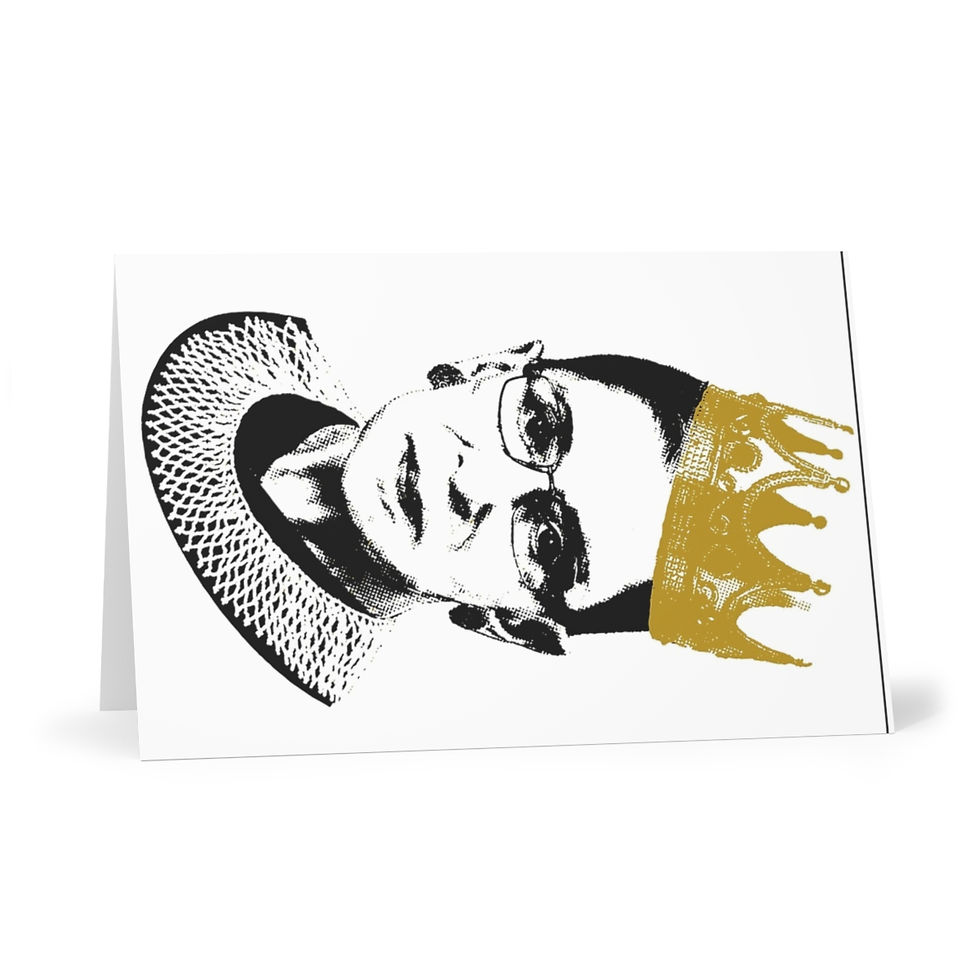Thumbnail: RBG Greeting Cards (7 pcs)