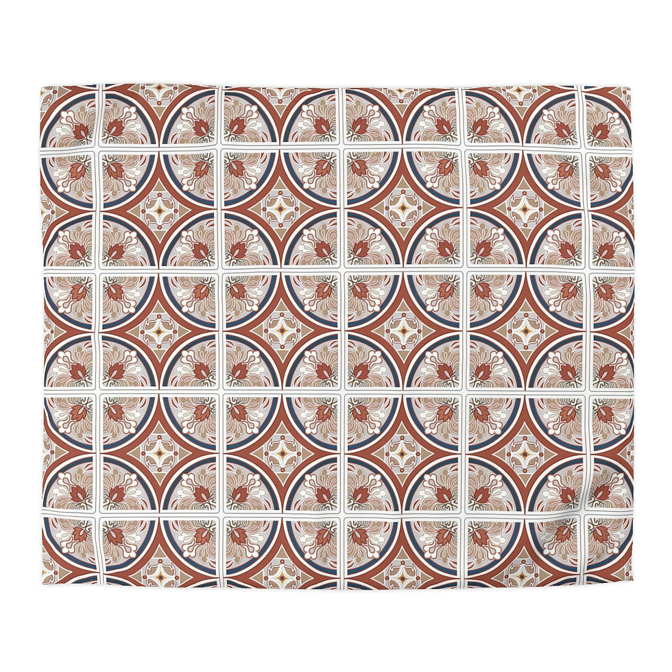 Thumbnail: MoroccanDesign #5  Microfiber Duvet Cover