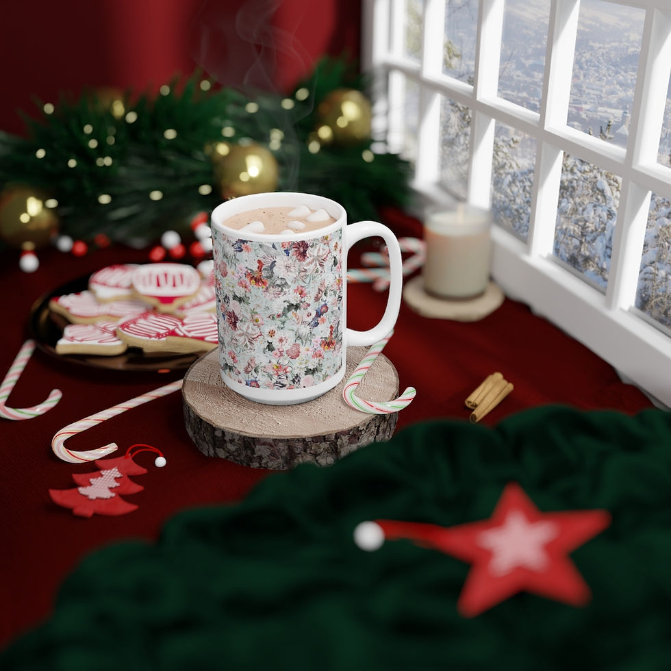 Thumbnail: Enamour Design White Ceramic Mug