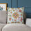 Thumbnail: Indian Influence (Blue) Spun Polyester Pillow