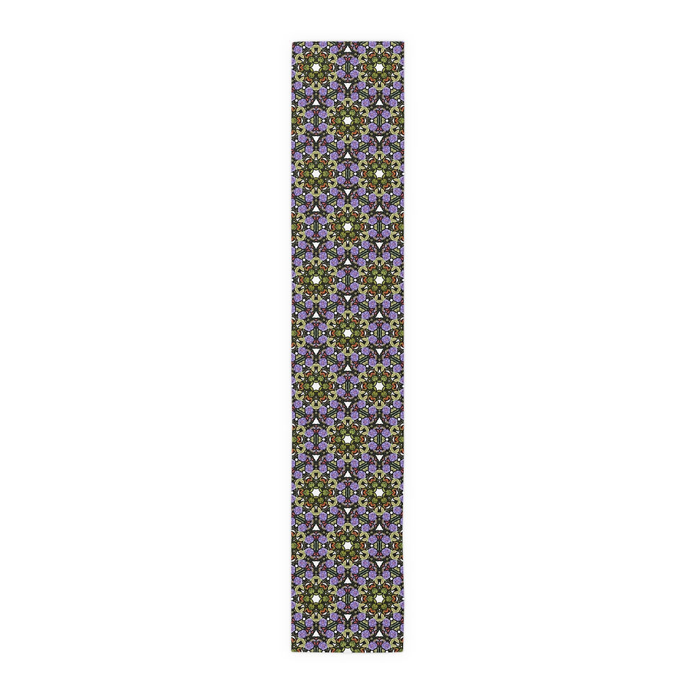 Thumbnail: Bohemian Floral Table Runner,  Table Decor for Dining Room