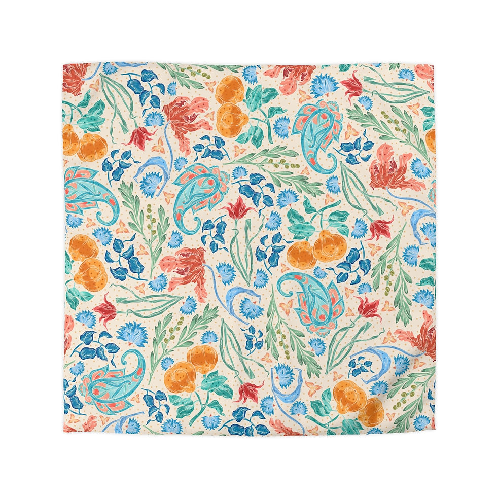 Thumbnail: Summertime Microfiber Duvet Cover