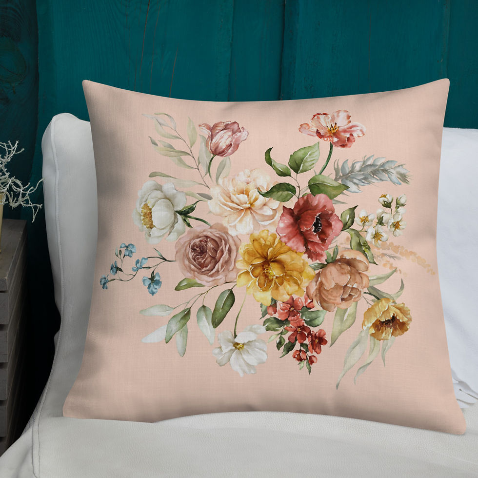 Thumbnail: Springtime Splendor (Cinderella) Premium Pillow 