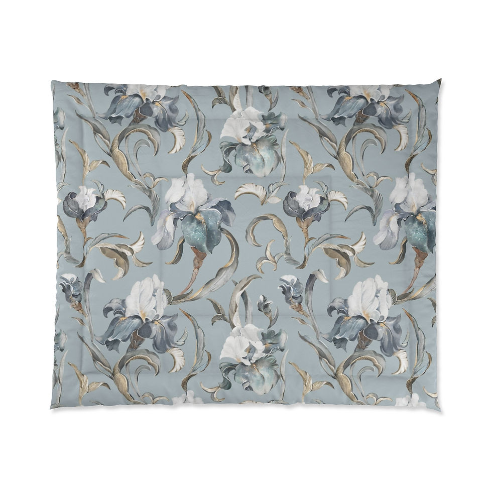 Thumbnail: Iris Blue Base Comforter