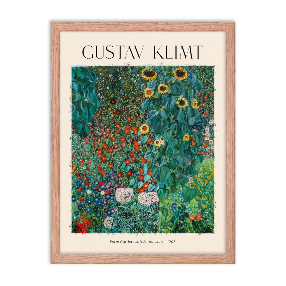 Thumbnail: Gustav Klimt "Garden with Sunflowers"