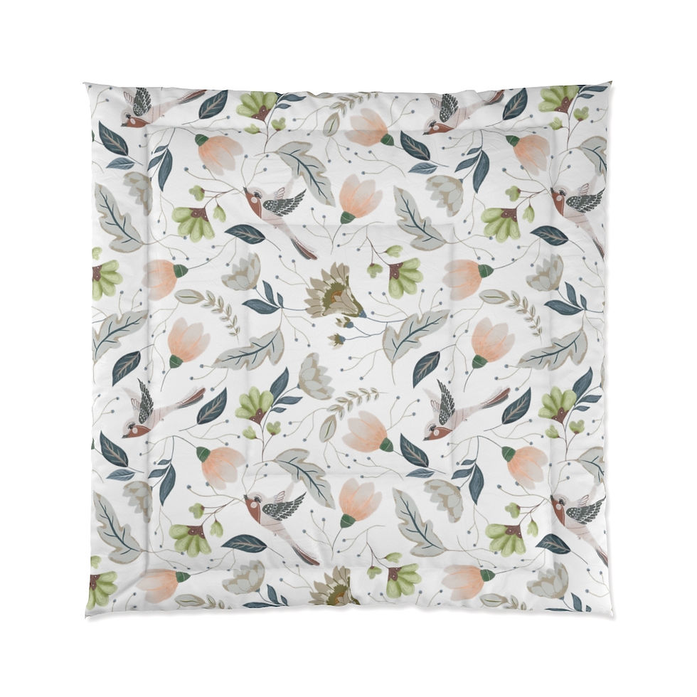 Thumbnail: Ukrainian Bird Garden Comforter