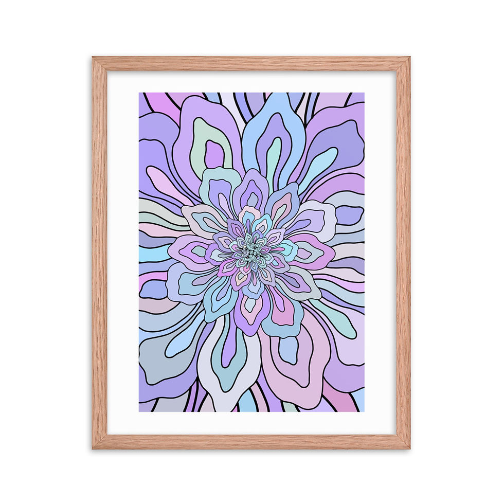 Thumbnail: Lavender Flower Poster