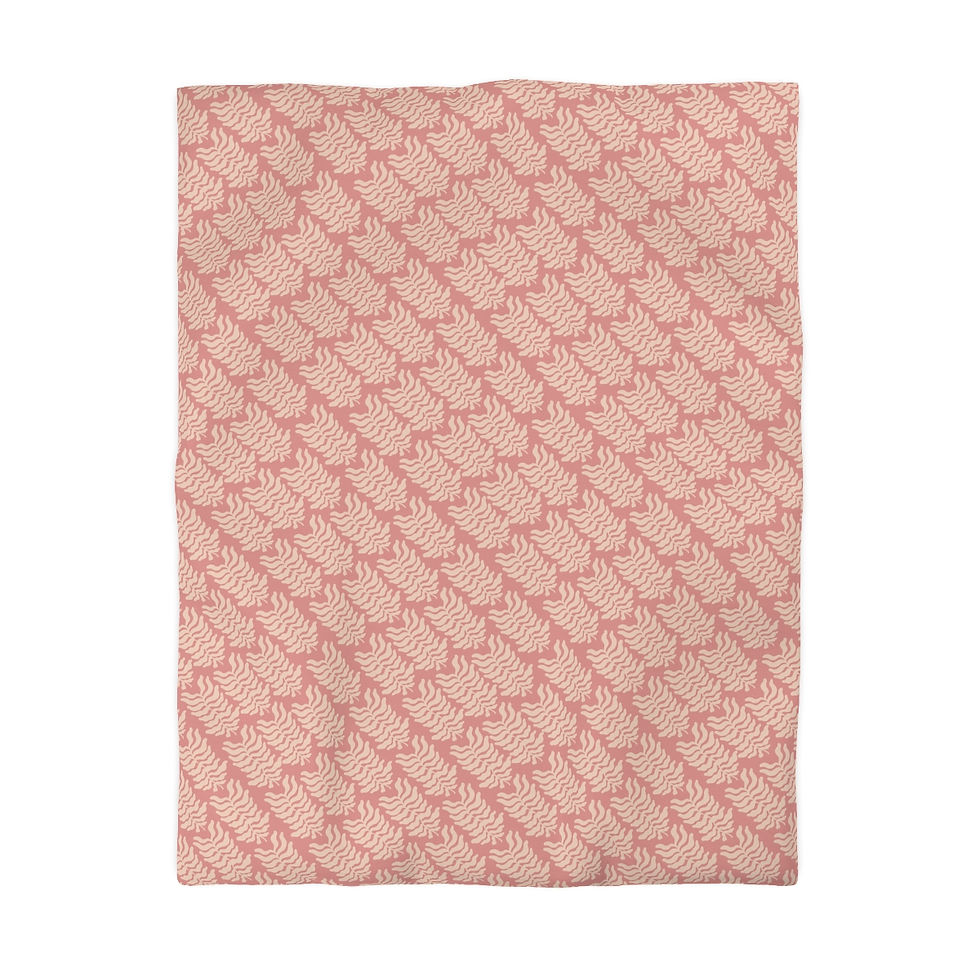 Thumbnail: RetroFloral# Duvet Cover