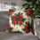 Thumbnail: Christmas Red Bow Wreath Square Pillowcase – Festive Holiday Throw Pillow Cover