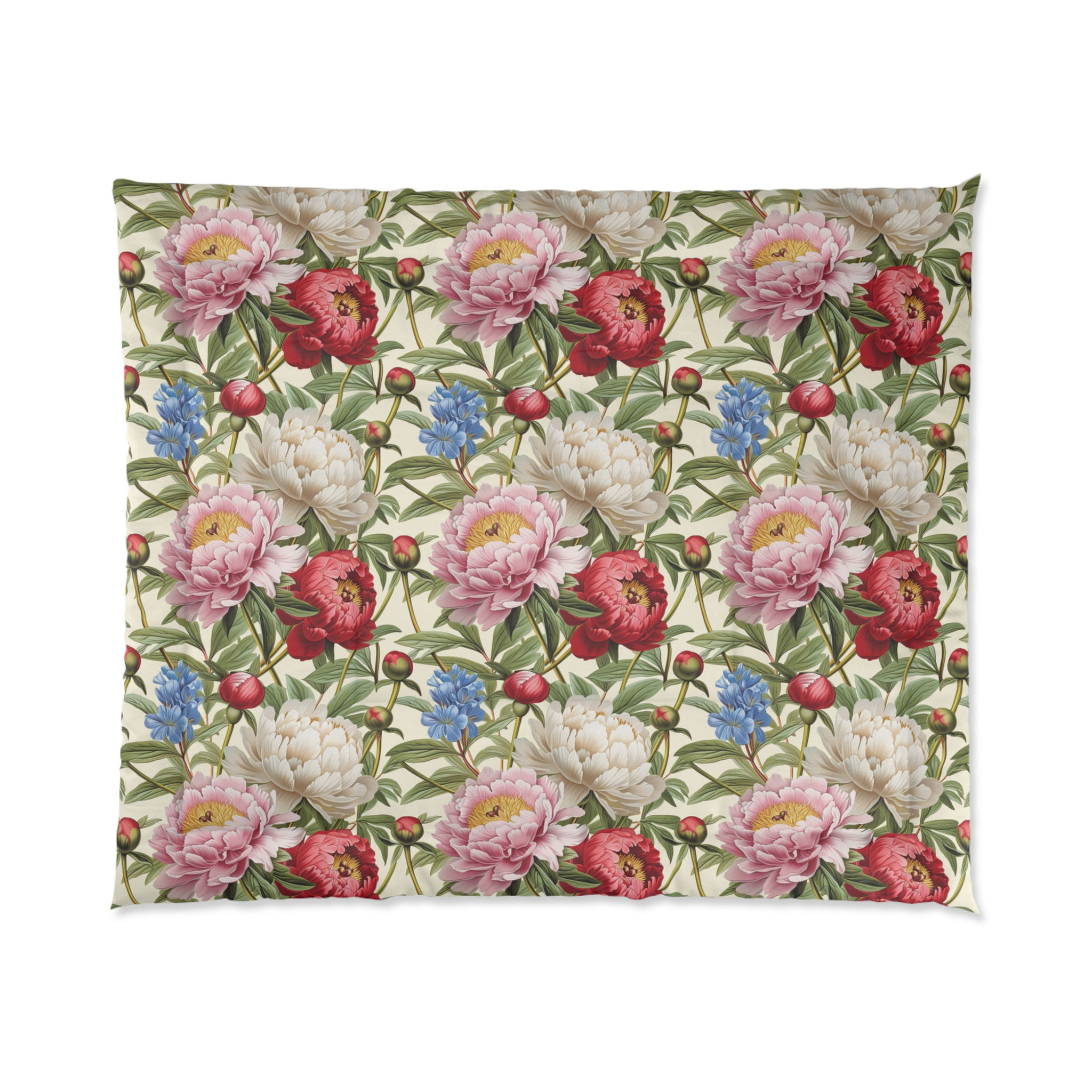 Vintage Peonies Comforter
