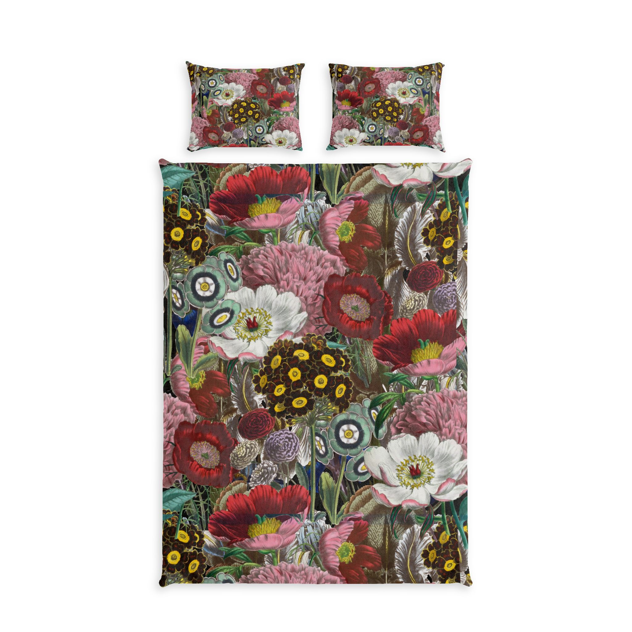 Botanical Bloom Cotton Duvet Cover Set