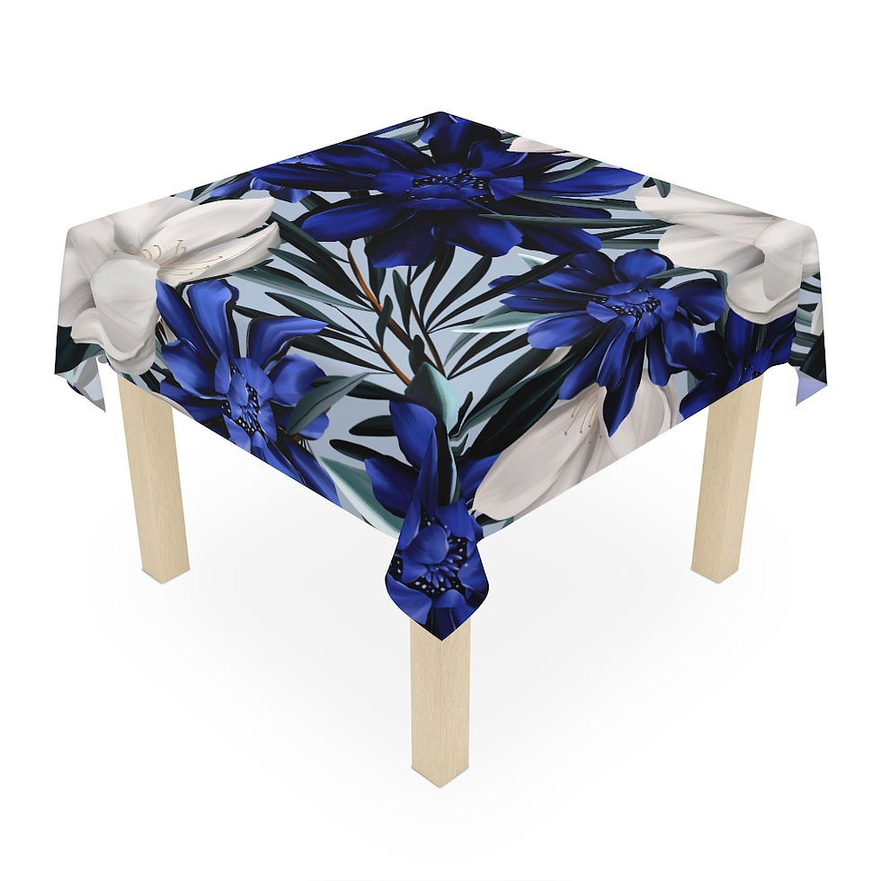 Early Spring (Blue) Table Cloth