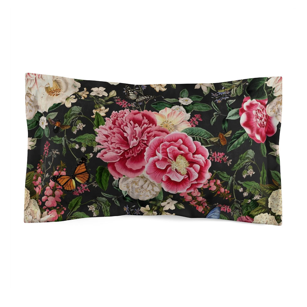 Thumbnail: Secret Garden Microfiber Pillow Sham