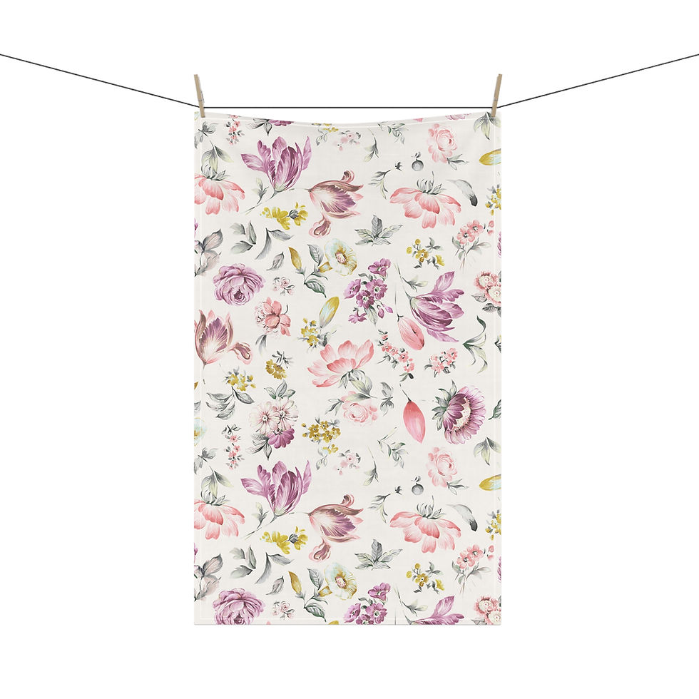 Thumbnail: Delightful Cotton/Poly Tea Towels - Kitchen Decor & Gift
