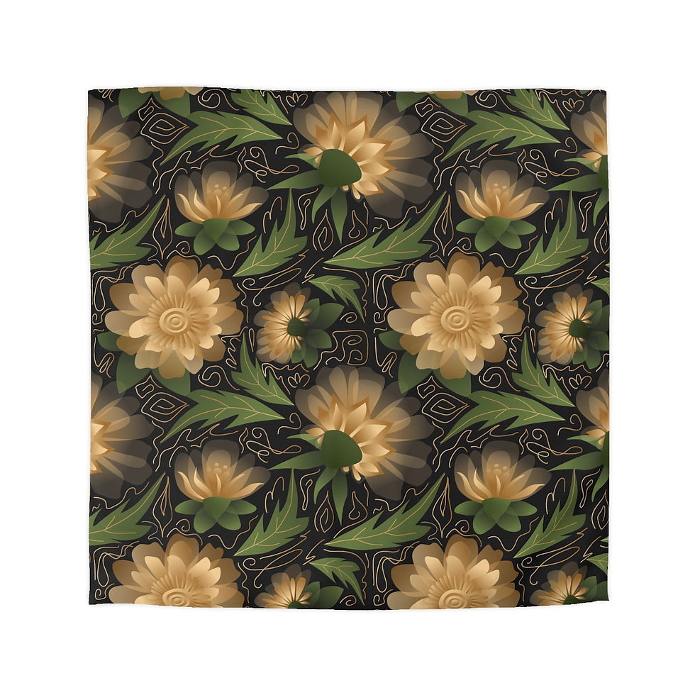 Thumbnail: Magic Garden 2 Microfiber Duvet Cover