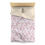Thumbnail: Amala Pink Peonies Floral Microfiber Duvet Cover, Soft Bedding for Cozy Bedrooms