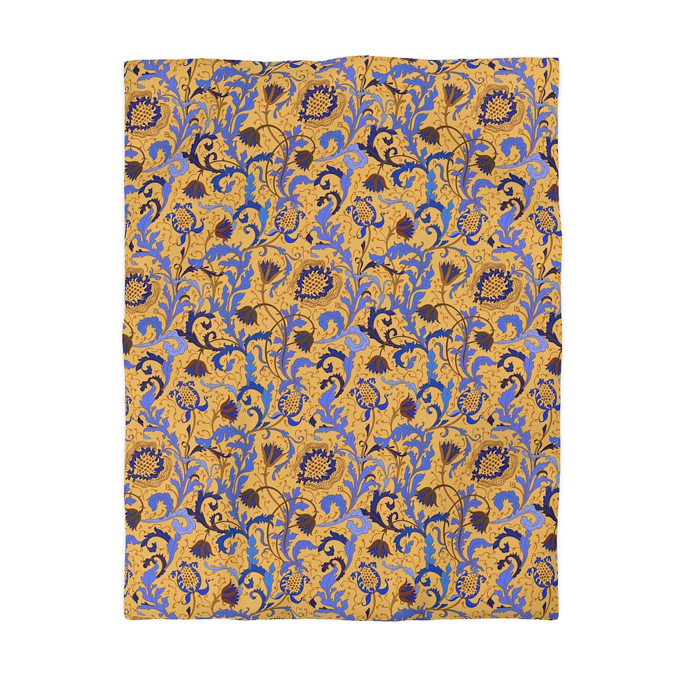 Thumbnail: La Mirage Sand Microfiber Duvet Cover
