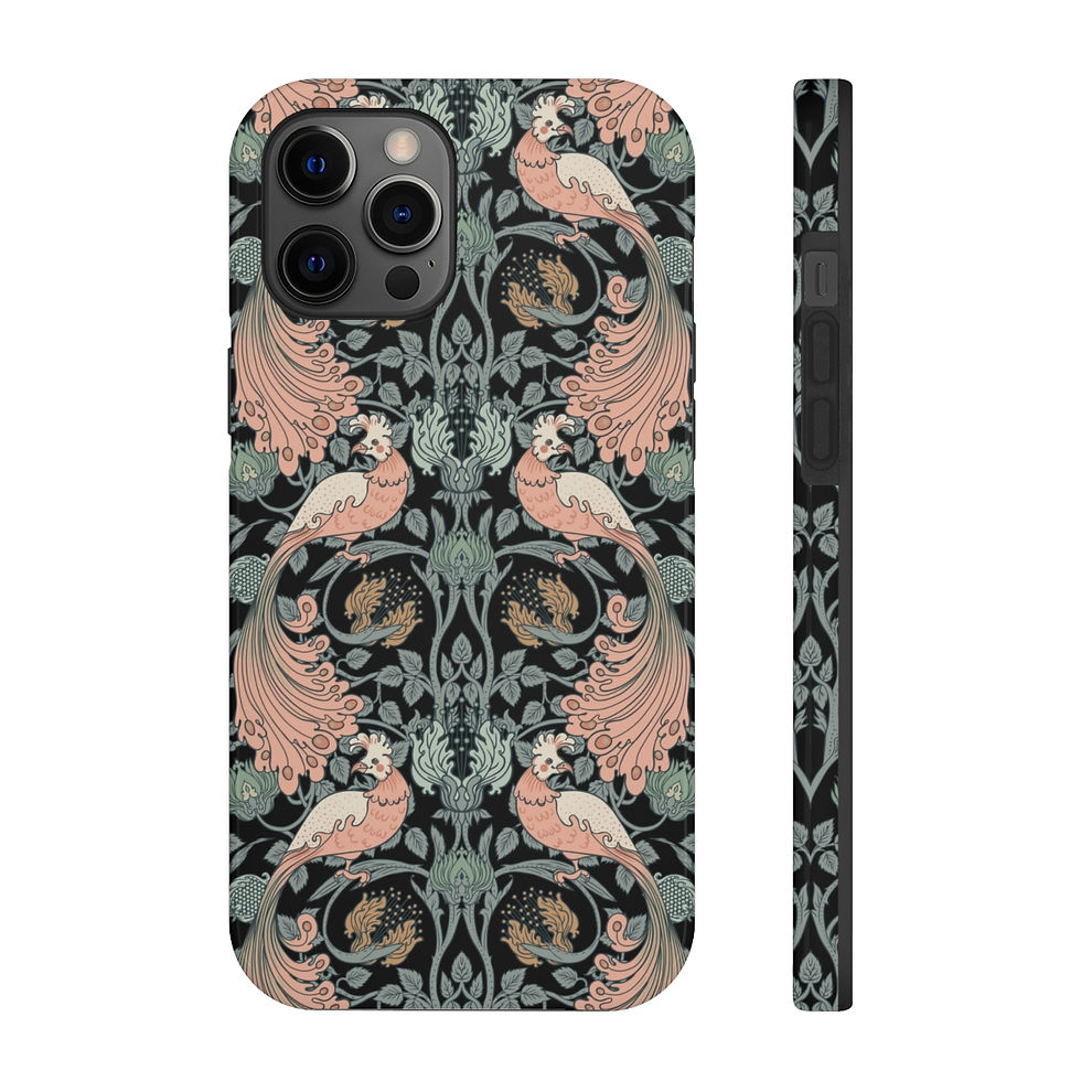 Thumbnail: Gothic Flamingo  Designer Tough Phone Cases, Case-Mate