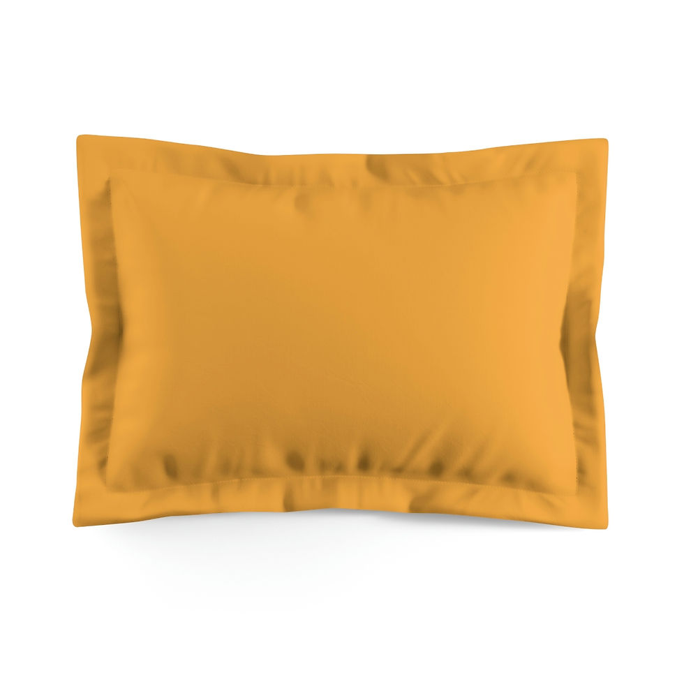 Gold Diana Microfiber Pillow Sham