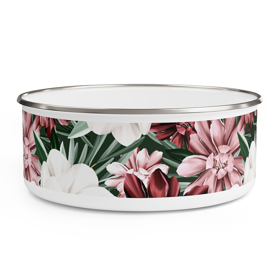 Thumbnail: Early Spring Red Enamel Bowl