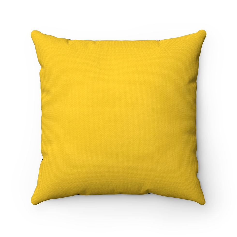 Thumbnail: One Big Artsy Daisy Spun Polyester Square Pillow