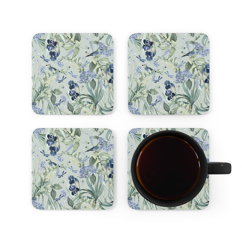 Thumbnail: Paradise Found Cork Back Coaster (individually sold)