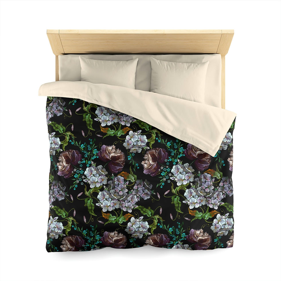 Thumbnail: A Beautiful Painting Microfiber Duvet Cover