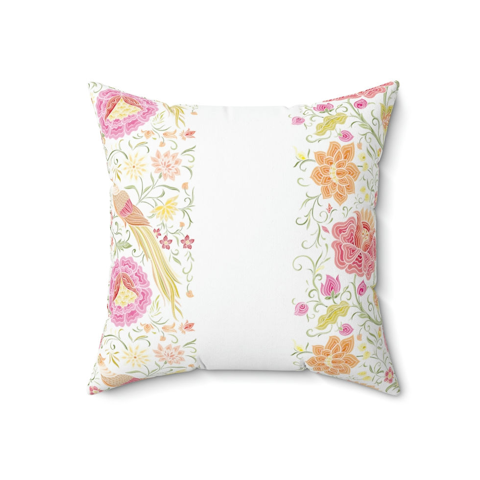 Thumbnail: East Garden Spun Polyester Square Pillow