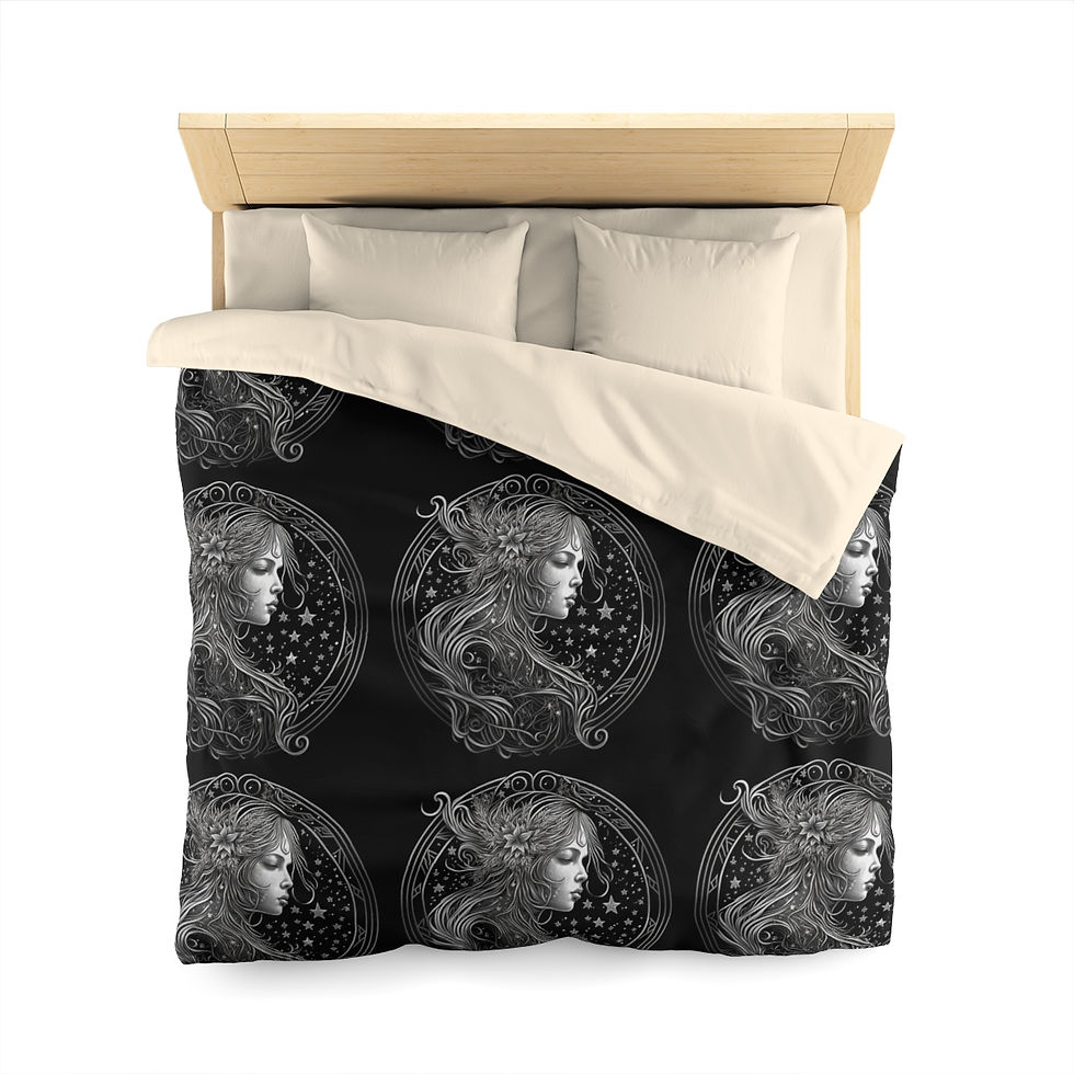 Thumbnail: Horoscope Microfiber Duvet Cover
