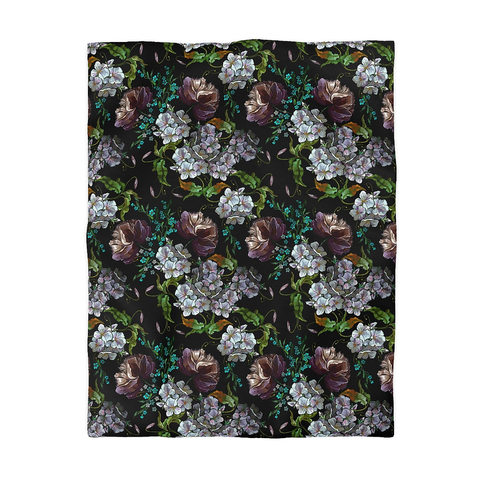 Thumbnail: A Beautiful Painting Microfiber Duvet Cover