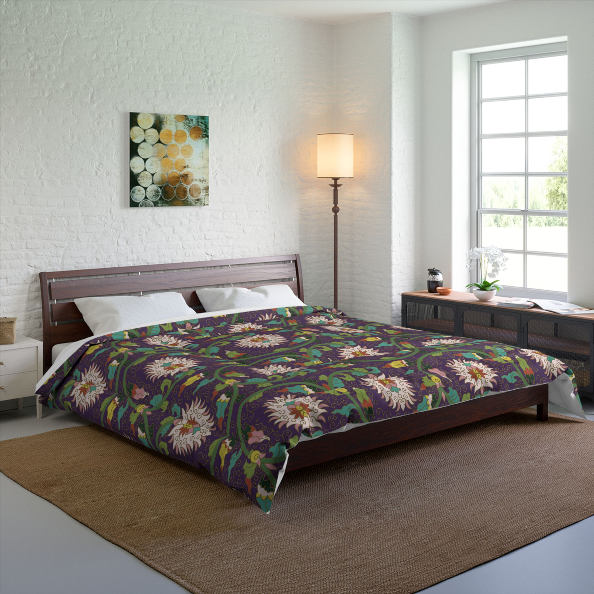 East Asian Pink Comforter