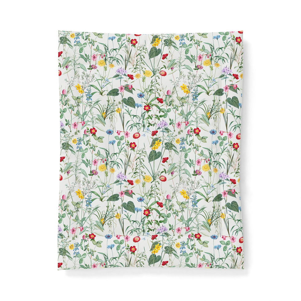 Thumbnail: Primavera Wildflower Cotton Comforter 